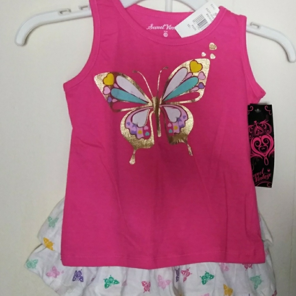 Girls skirt set